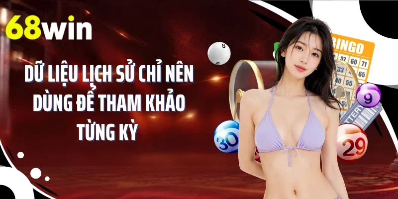 Dữ liệu lịch sử chỉ nên dùng để tham khảo từng kỳ 