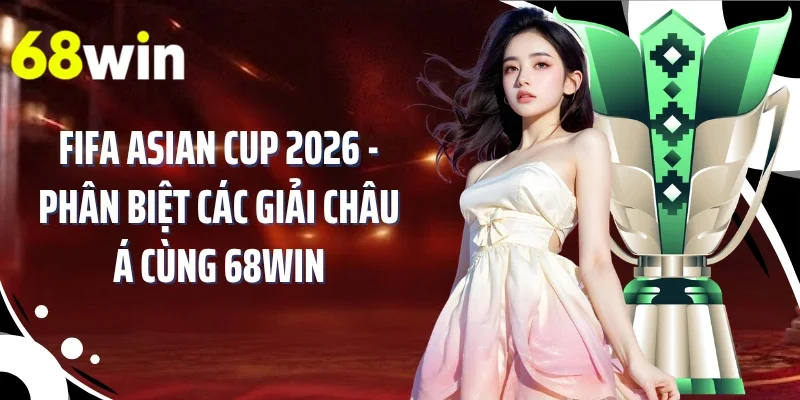 FIFA Asian Cup 2026 - Phân Biệt Các Giải Châu Á Cùng  68WIN