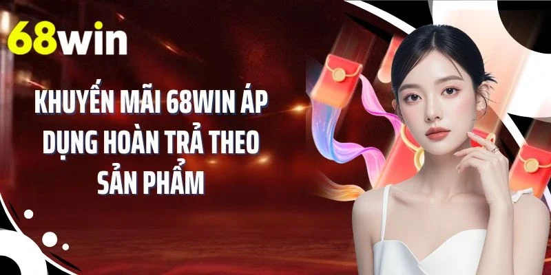 Khuyến mãi 68WIN áp dụng hoàn trả theo sản phẩm